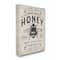 Stupell Industries Honey Bee Rustic Farm Canvas Wall Art